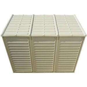 Duramax 4ft x 8ft Sidemate Vinyl Resin Outdoor Storage Shed - Image 3