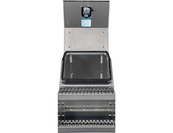 Buyers Products 28-in x 24-in x 18-in Smooth Aluminum Step Box Truck Tool Box 1705281 - Image 10