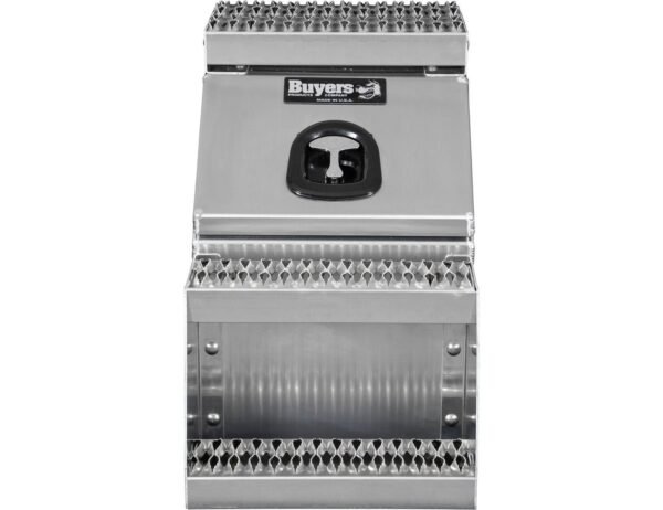 Buyers Products 28-in x 24-in x 19-in Smooth Aluminum Step Box Truck Tool Box 1705285 - Image 8