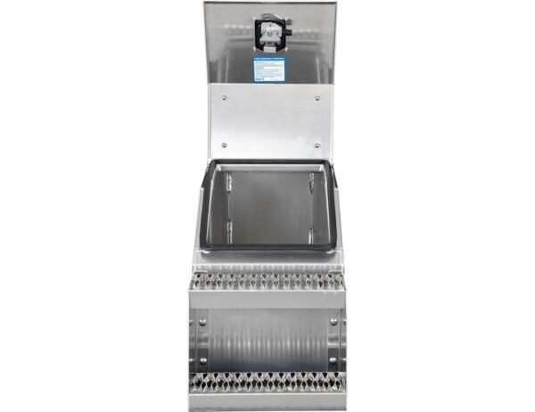 Buyers Products 28-in x 24-in x 19-in Smooth Aluminum Step Box Truck Tool Box 1705285 - Image 9