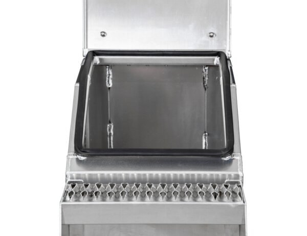 Buyers Products 28-in x 24-in x 19-in Smooth Aluminum Step Box Truck Tool Box 1705285 - Image 7