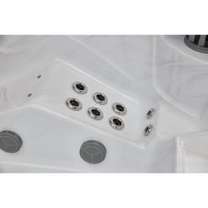 Danika 5-person 68-jet Hot Tub With Bluetooth In Gray - Image 8