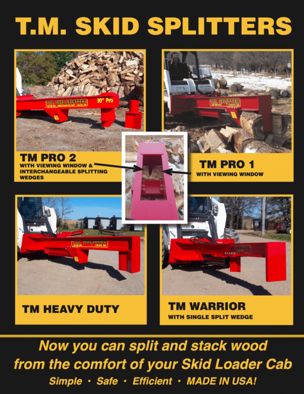 TM Pro Log Splitter Skid Steer Attachment (24”, 30” or 36” Stroke) - Image 8